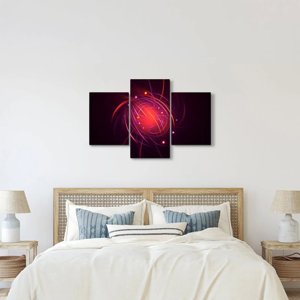 Tabloul modern cu abstacțiune (90x60 cm)