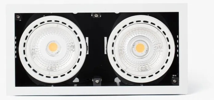 Spot LED incastrabil MINI COLIN-2 White recessed CRI95 36-50W 2700K 20°