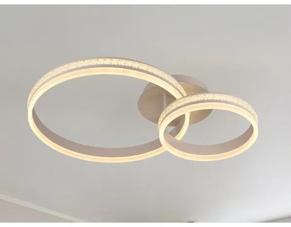 Lustră LED dimabilă aplicată LED/110W/230V 3000-6500K + telecomandă