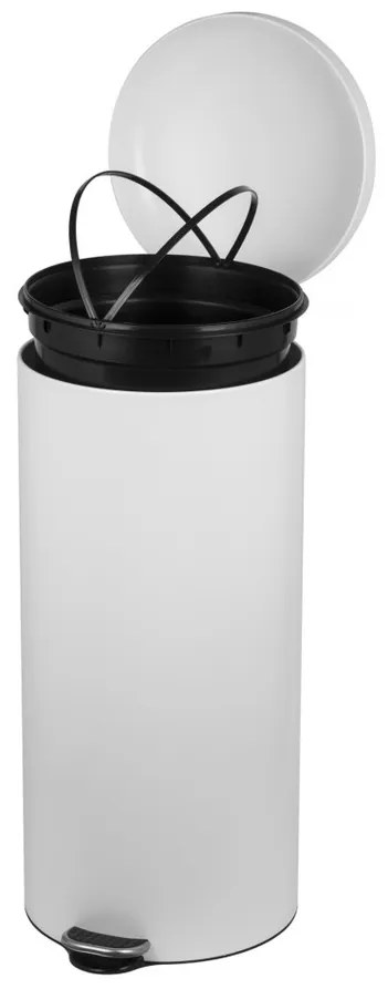 Alda Coș de gunoi cu pedală Doman Soft CloseFreedom Fresh 30 l, alb