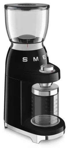 Rasnita De Cafea SMEG CGF01BLEU, Stilul Anilor 50, Negru