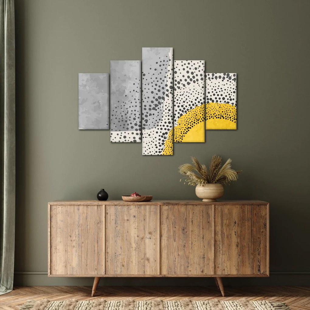 Tablou - pictură abstractă de plajă N⁰3 (150x105 cm)
