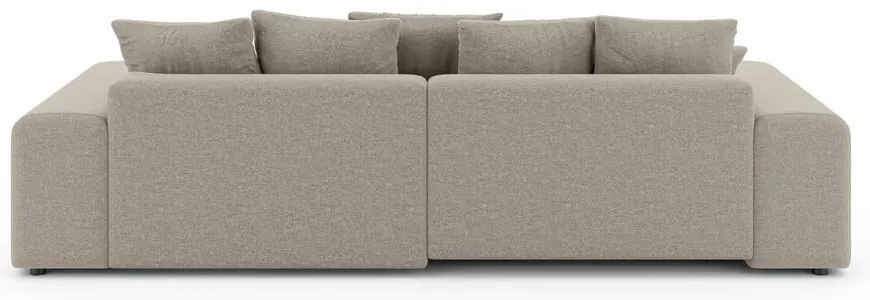 Colțar bej extensibil/cu spațiu de depozitare (cu colț variabil) Luma – Ropez