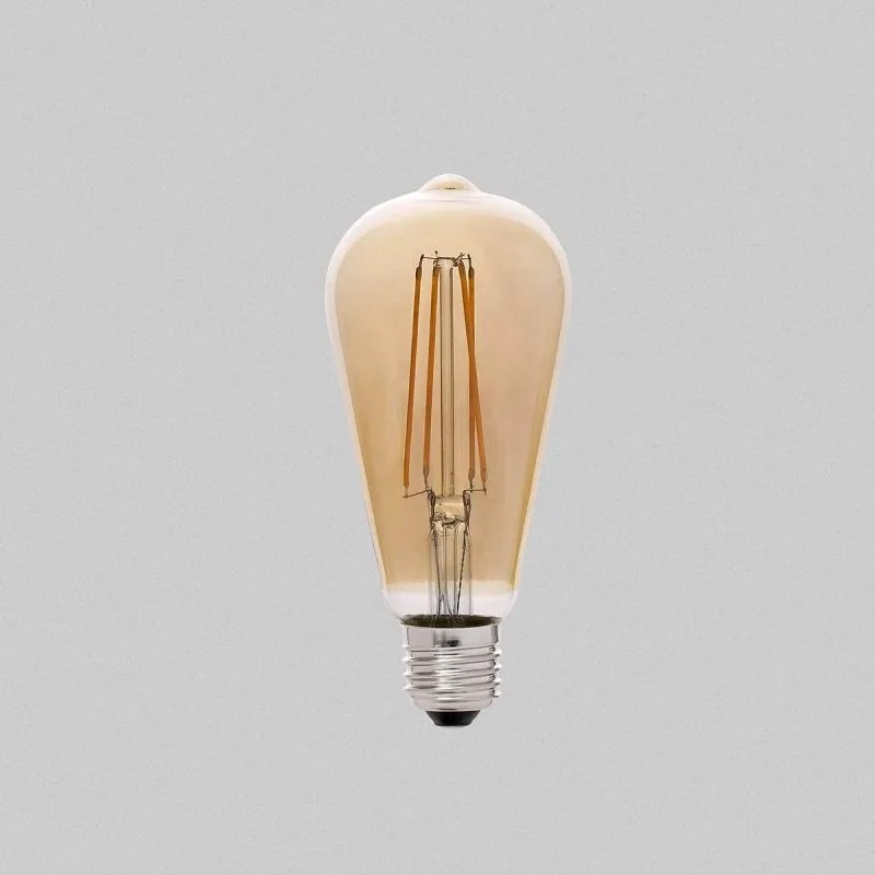 Bec LED E27 DECORATIV FILAMENT AMBER 4W 2200K 17428
