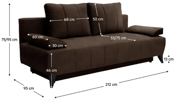 Canapea extensibilă Buno (kronos 06) . 1063828