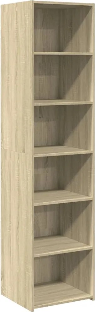 vidaXL Dulap înalt, stejar sonoma, 45x41x185 cm, lemn prelucrat