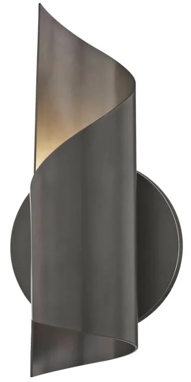 Aplica de perete design modern EVIE, bronz antichizat