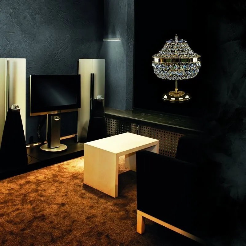 Veioza, lampa de masa Cristal Bohemia Exclusive Penny TL CE