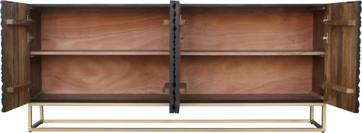 Comoda moderna cu model abstract mandala Illusion 177cm