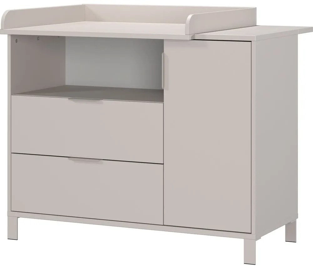 Comodă de copii, crem, cu masă de schimbat 115x102x77 cm Alkmaar – Germania