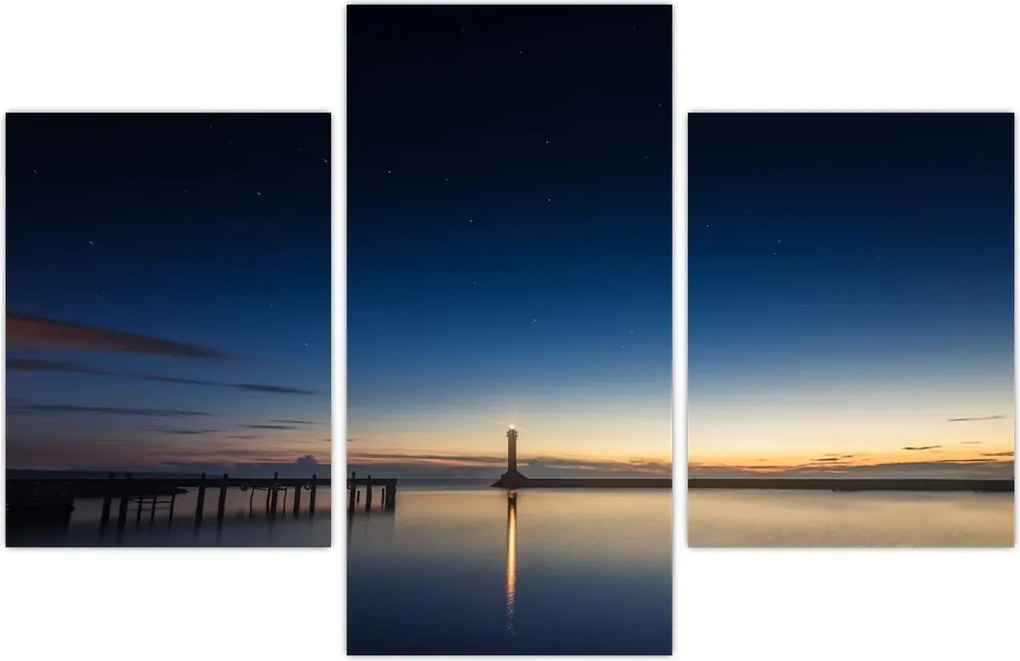 Tablou - Far în zare (90x60 cm)