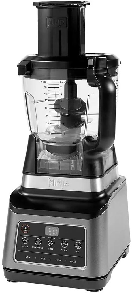 Robot de bucatarie ninja 3-in-1 cu 5 programe auto-iq, bn800eu 1200 w, 3 viteze, bol de 1.8 l, bol de 2.1 l, cana de 0.7 l,
