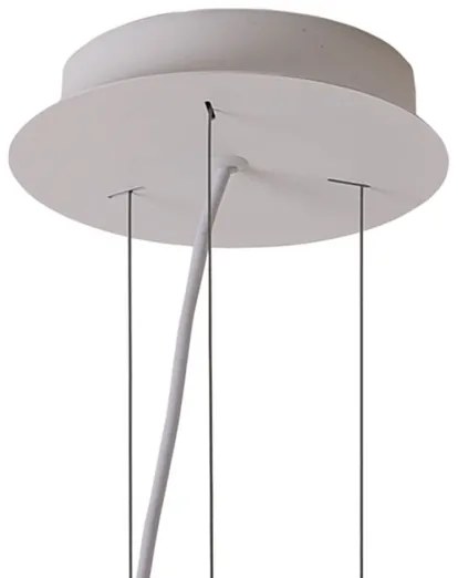 Klausen 111097 - Candelabru LED pe cablu PADDY LED/24W/230V alb