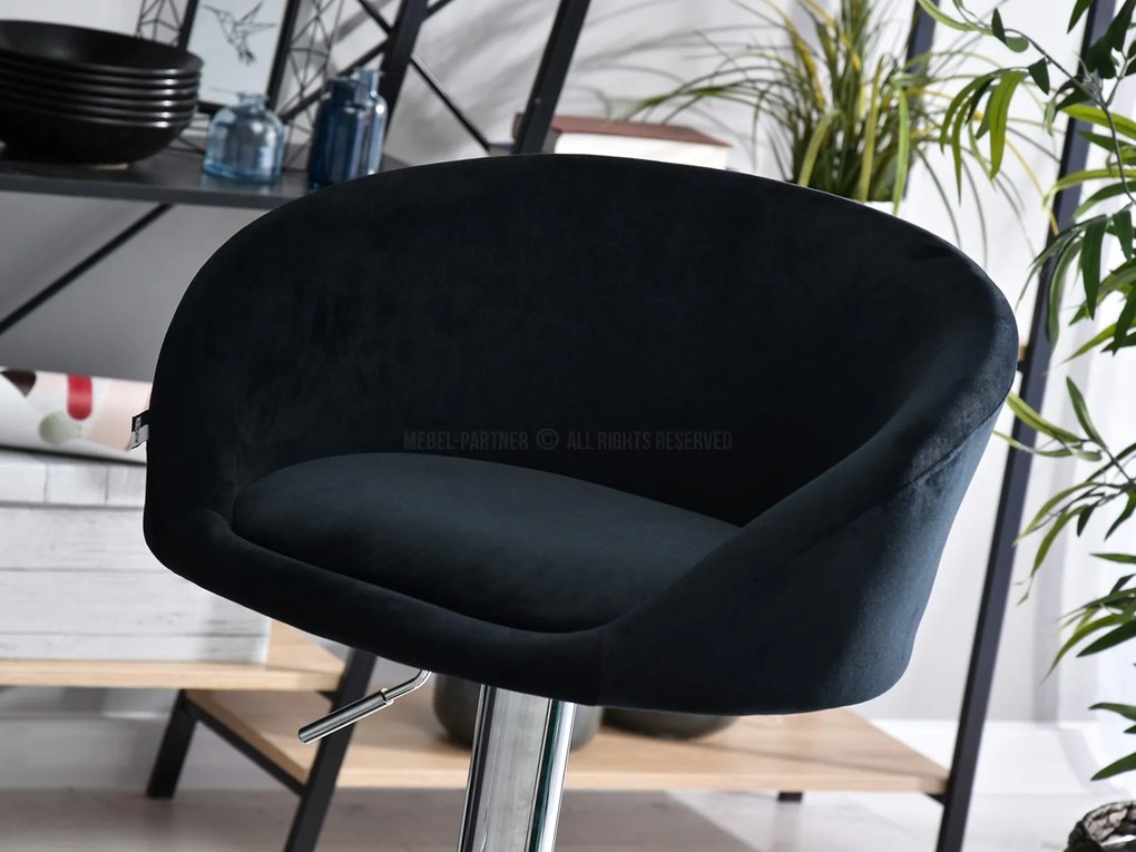 Scaun Hanzel (negru + crom). 1110538