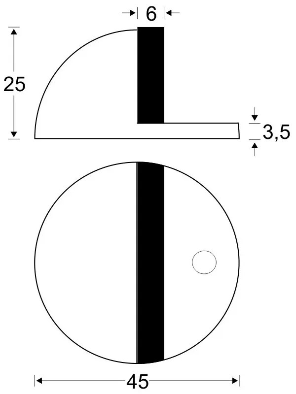 Opritor de ușă cu lipire - bronz ODPC