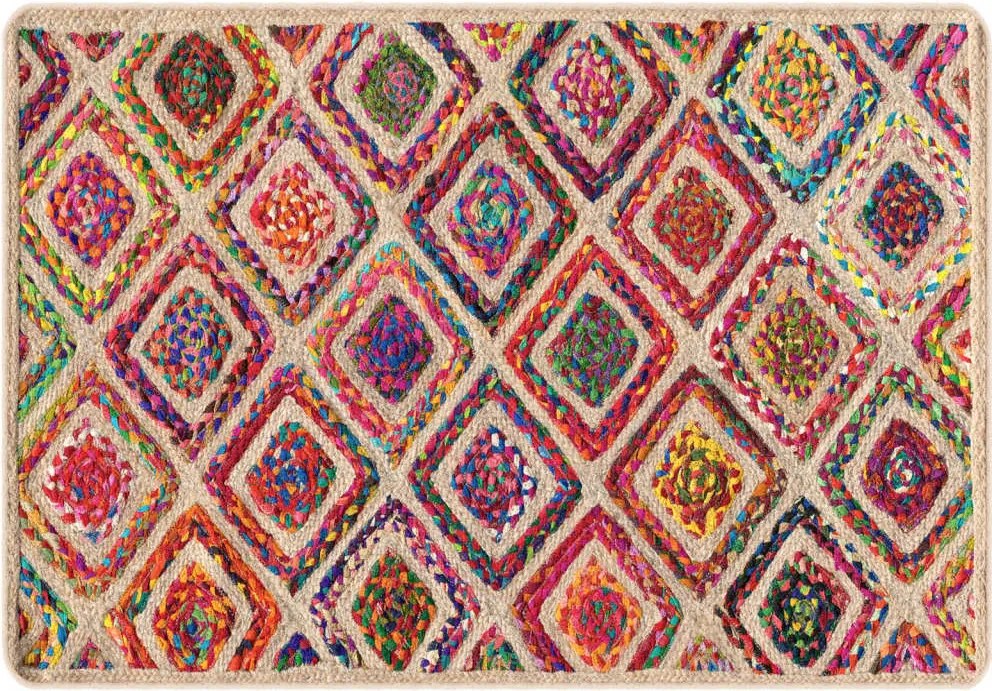 vidaXL Covor lavabil, multicolor, 160x230 cm