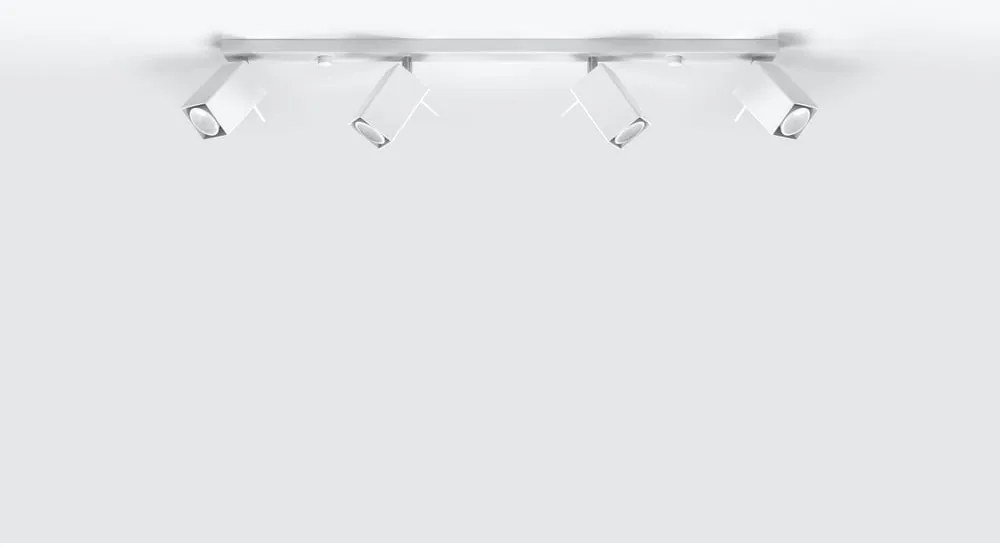 Plafonieră Sollux Toscana, alb