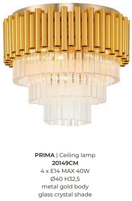 Lustra aplicata design modern PRIMA