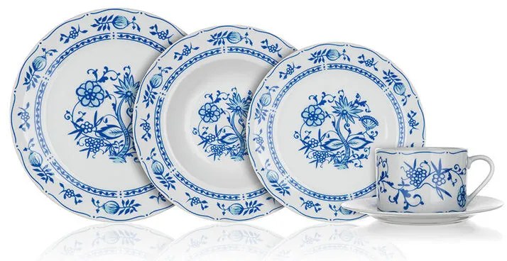 Set de masă din porțelan ONION 30 buc