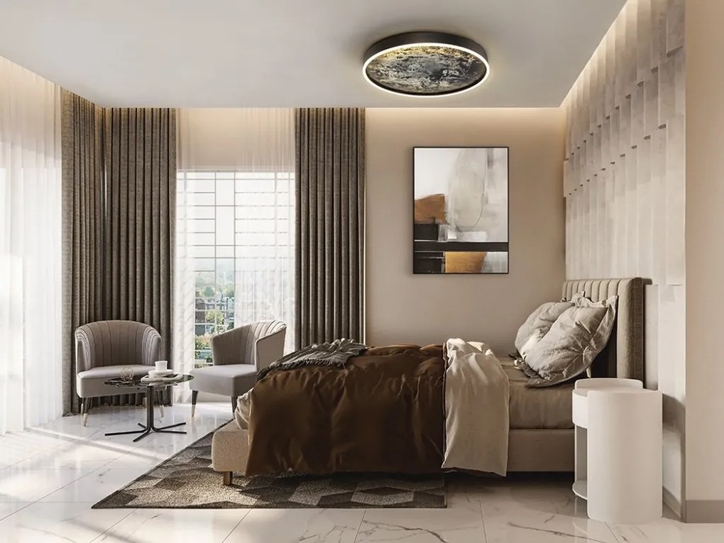 Plafoniera LED design modern Stone