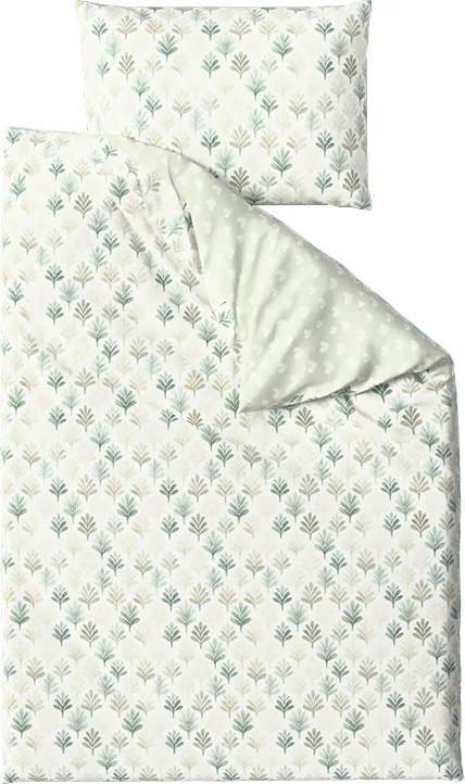 Lenjerie de pat din microfibra HEARTS & TREES verde Dimensiune lenjerie de pat: 70 x 90 cm | 140 x 220 cm
