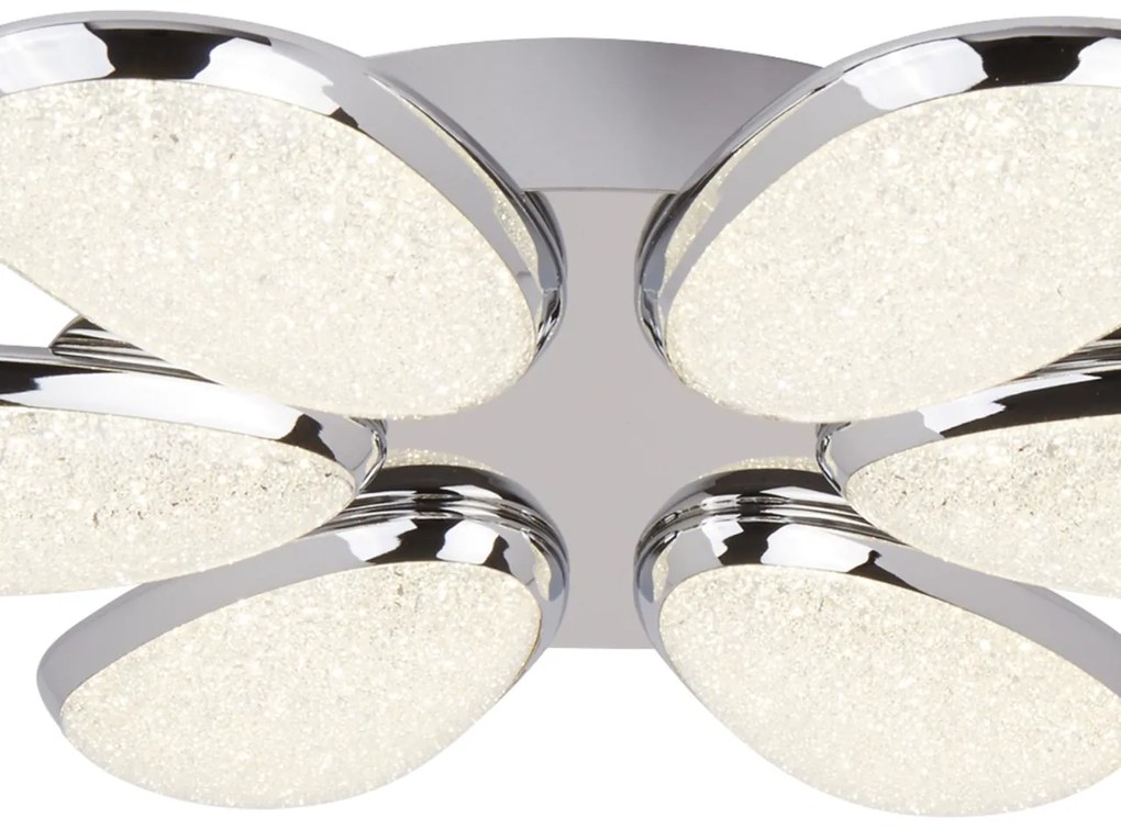 Lustra LED aplicata design modern Lori 48W 6216-6CC SRT
