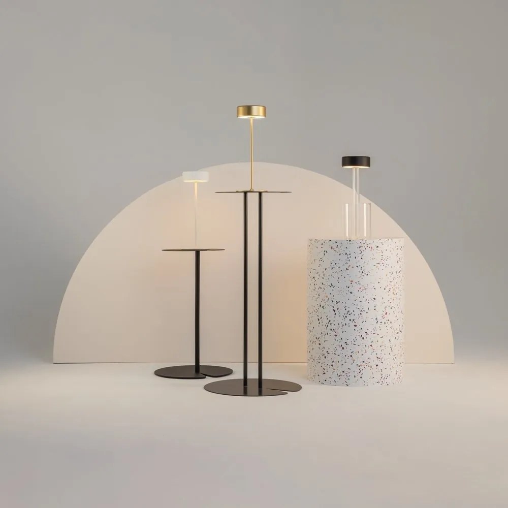 Lampa portabila cu baterii AI design negru