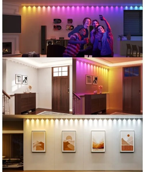 Govee RGBIC LED String Downlights 5m Wi-Fi