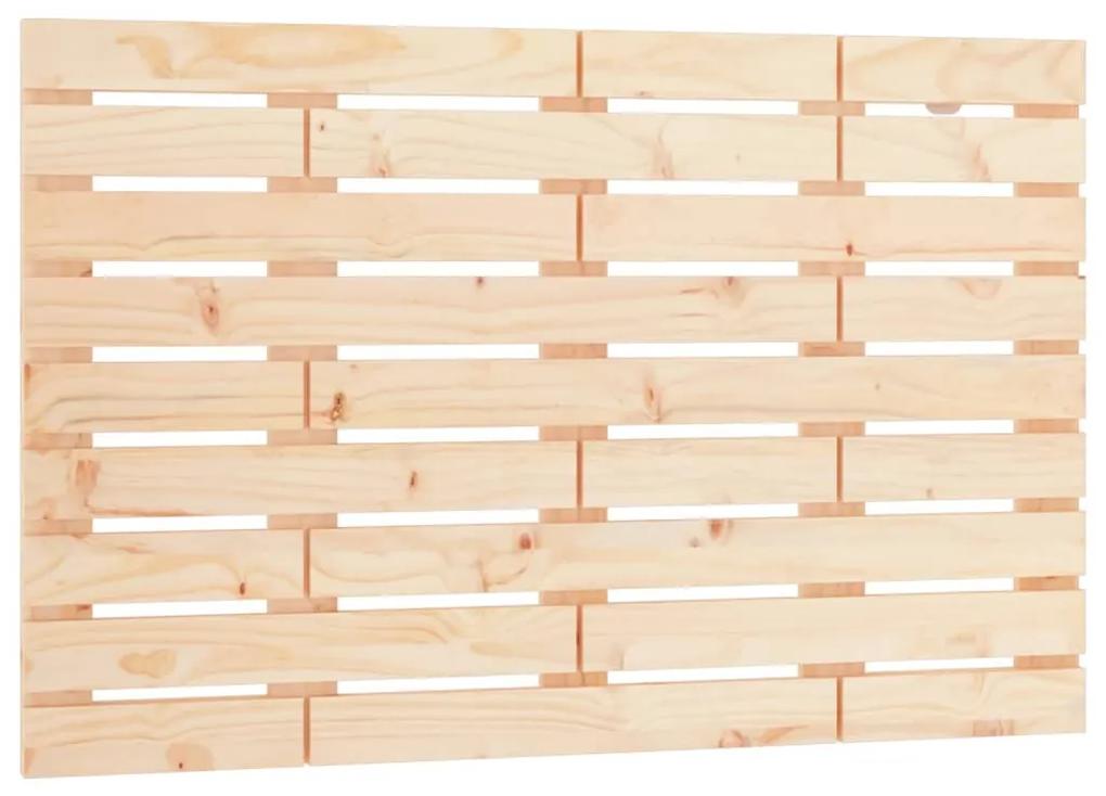 824743 vidaXL Tăblie de pat pentru perete, 81x3x63 cm, lemn masiv de pin
