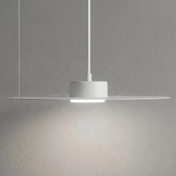 Lustră suspendată pe cablu PIATTO 1xGX53/15W/230V, Ø 35 cm, albă