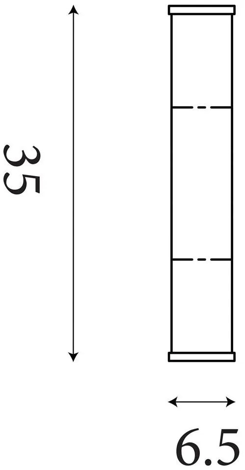 Aplica LED de perete baie metal negru Wales
