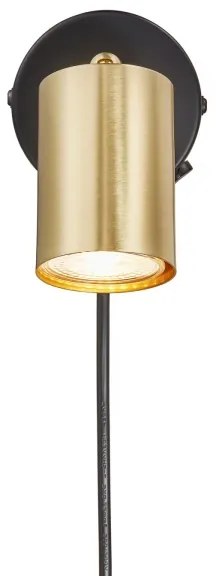 Spot de perete Nordlux EXPLORE 1xGU10/7W/230V alamă