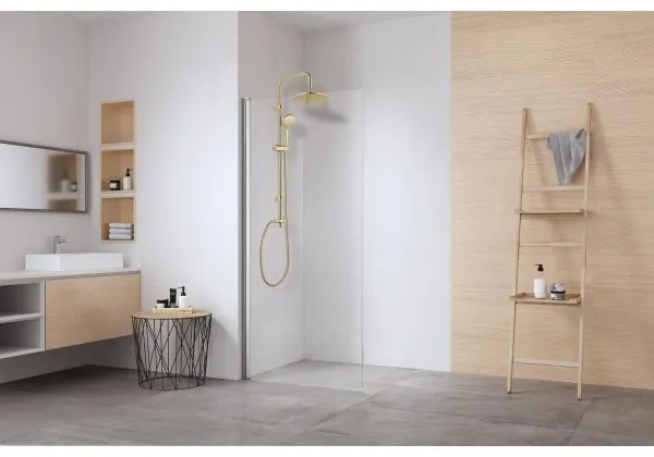 WENKO 26182100 - Sistem de duș YOUNG LINE, 101 cm, auriu
