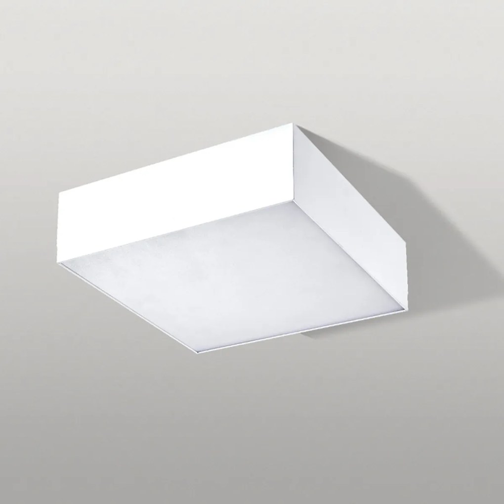 Plafoniera LED design slim MONZA S 22 3000K alba