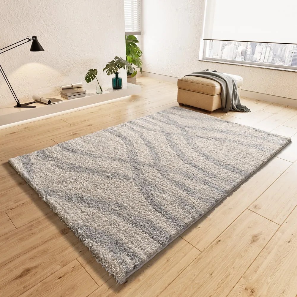 Covor gri deschis-crem 80x150 cm Helia – Universal