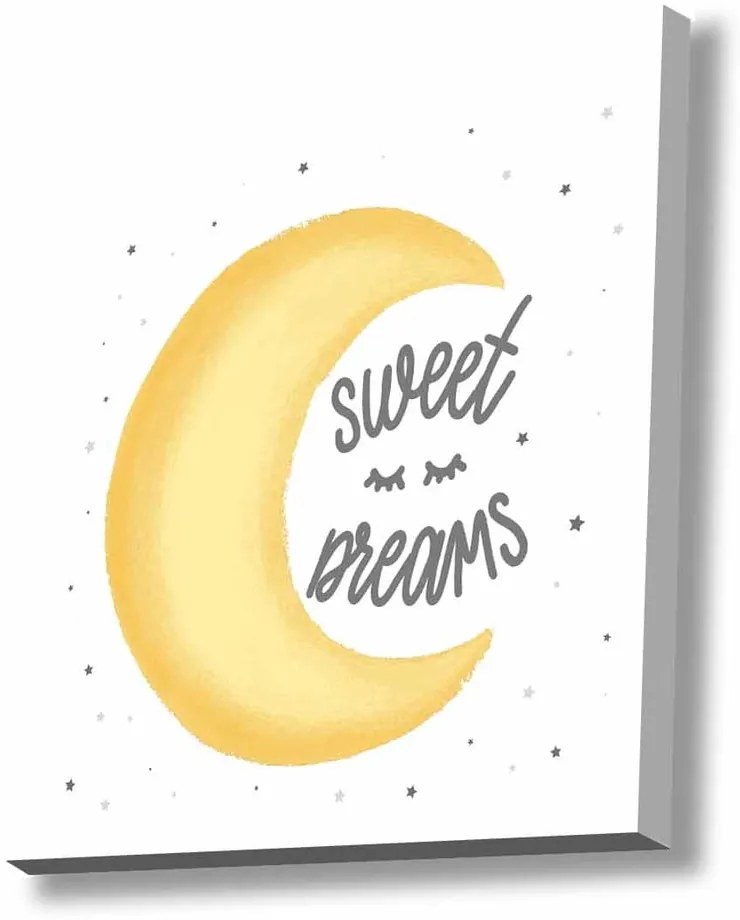 Tablou pentru copii 45x45 cm Sweet Dreams – Wallity