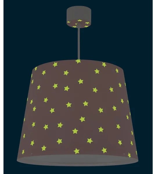 Lustră pentru copii STAR LIGHT 1xE27/60W/230V roz Dalber 82212S
