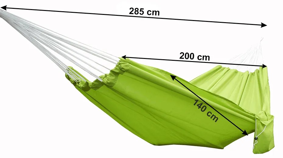 Hamac, verde, KIMBO - de o persoană