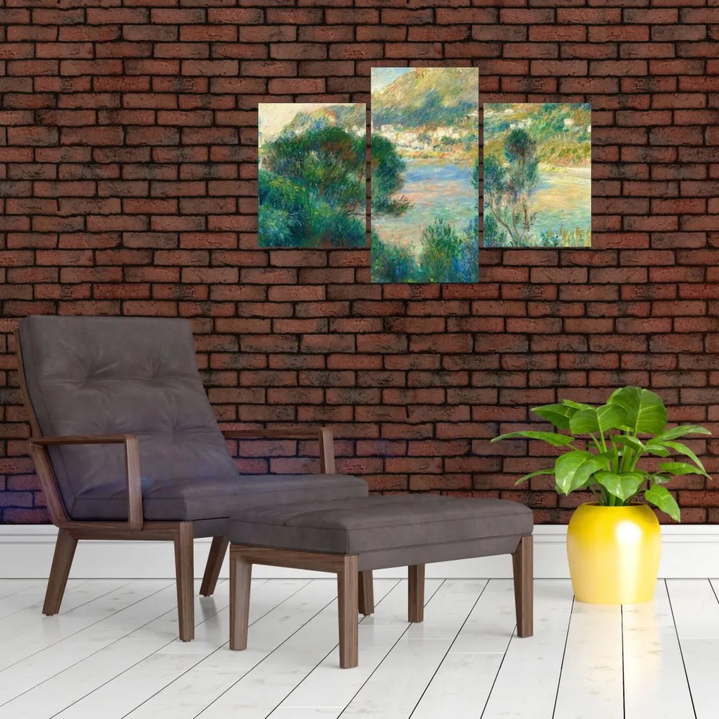 Tablou - Auguste Renoir, View of Monte Carlo from Cap Martin, reproducere (90x60 cm)