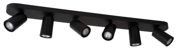 Spot LED Lucide 23954/31/30 XYRUS 6xGU10/5W/230V negru