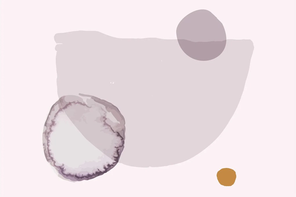 Tablou - Minimalism violet N⁰2 (90x60 cm)