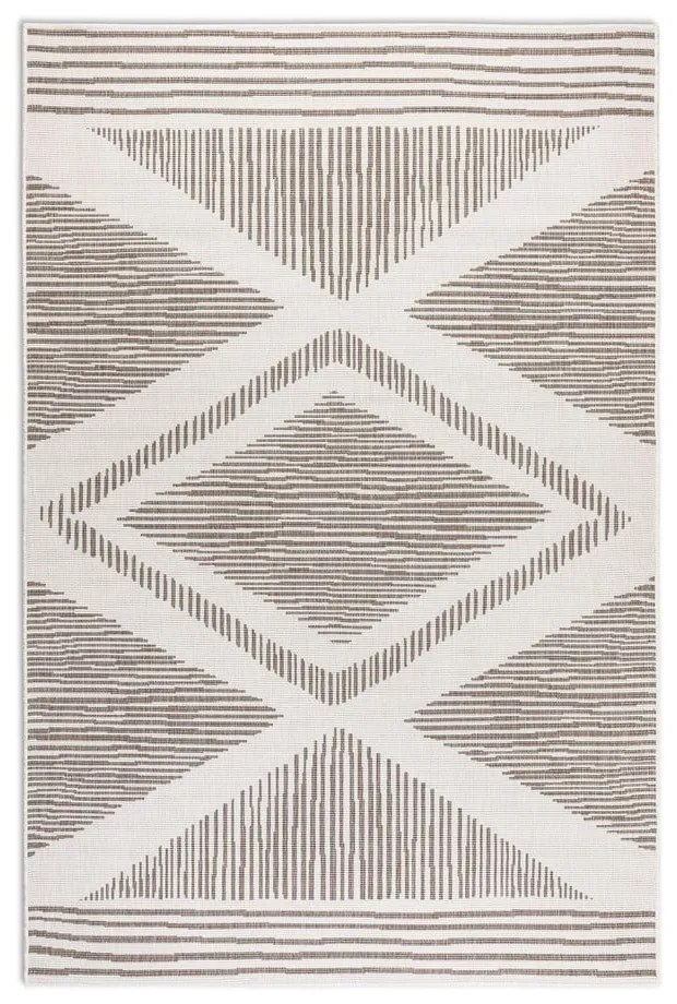 Covor de exterior maro/crem 80x150 cm Gemini – Elle Decoration