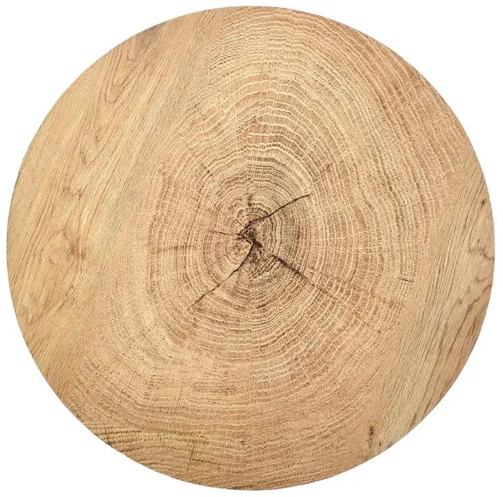 Masuta de cafea in decor de Stejar, PARANA S 45x45 cm