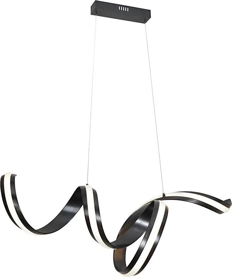 Lustră LED suspendată pe cablu AREZIA LED/42W/230V, negru