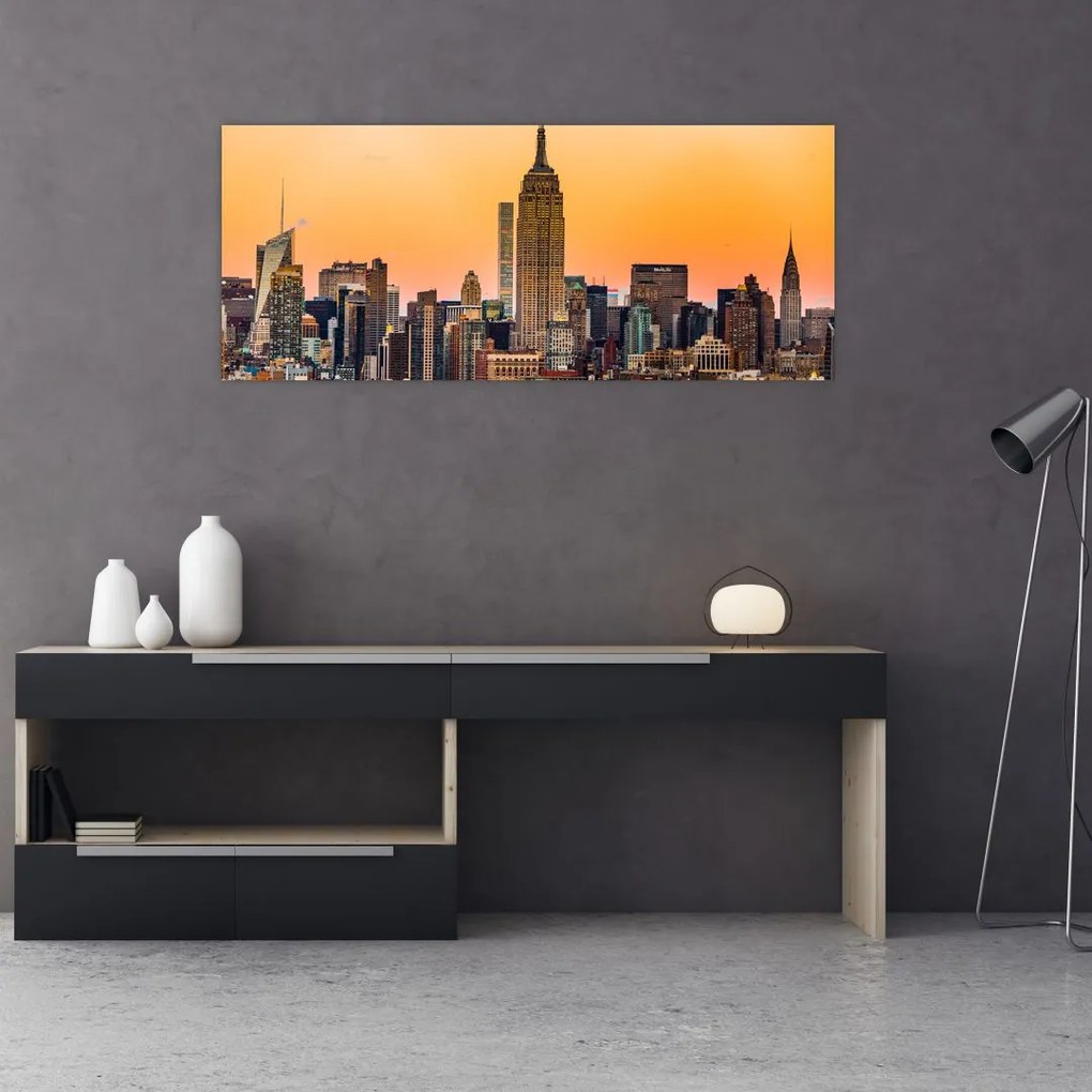 Tablou cu New York (120x50 cm)