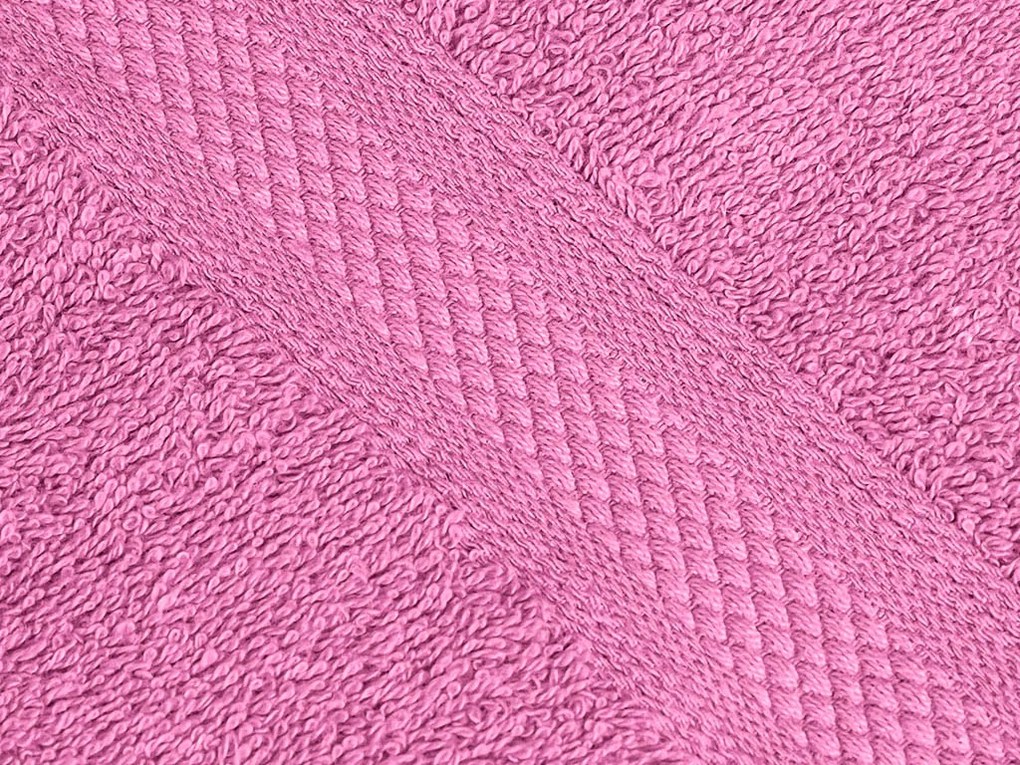 1x prosop de baie CLARYSSE ELEGANCE 70x140 cm + 1x prosop CLARYSSE 60x110 cm 100% bumbac, roz