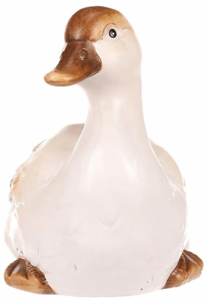 Decorațiune de grădină Rață, 17 x 10 x 17 cm,ceramică