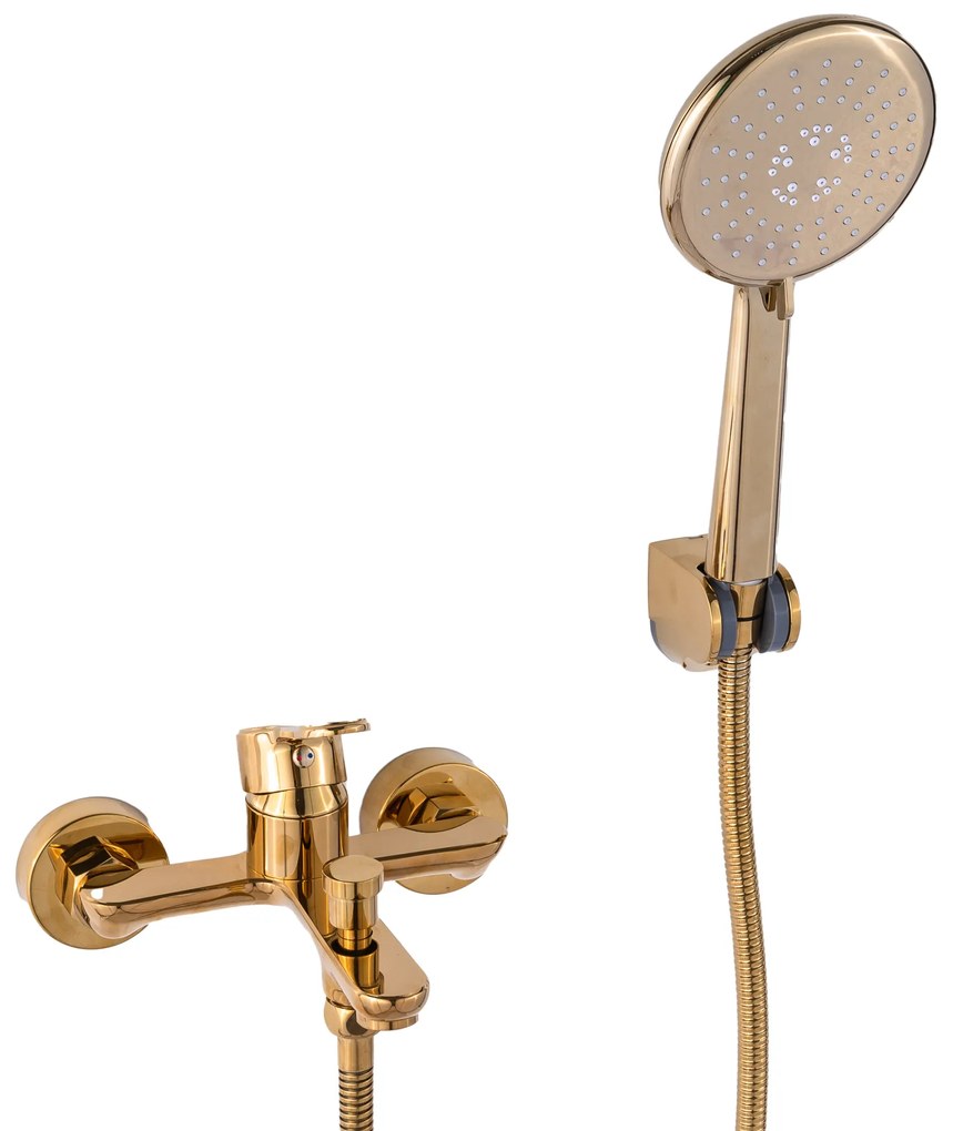 Baterie cada TRENDY’S, pipa fixa, gold