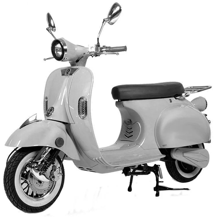 Scuter electric model retro 2000W,viteza maxima 45 Km h,Gri