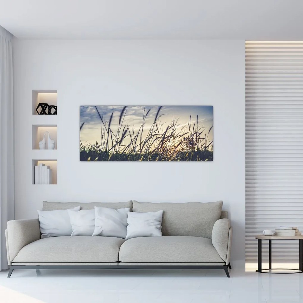 Tablou cu flori  de câmp (120x50 cm), în 40 de alte dimensiuni noi